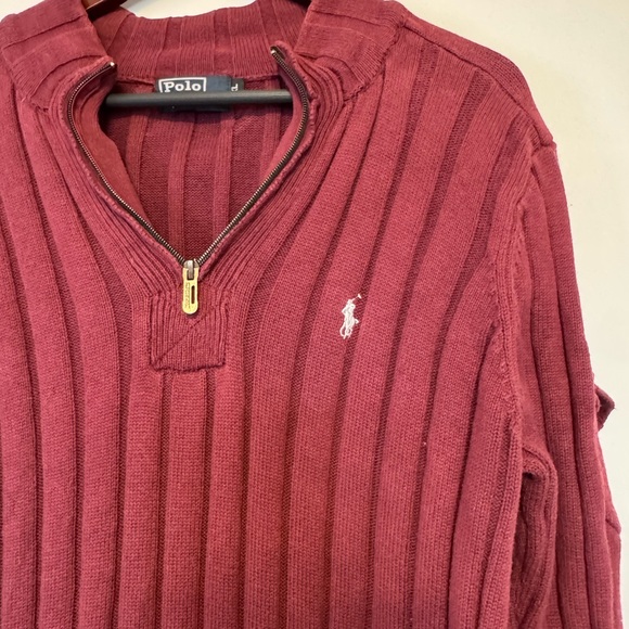 Ralph Lauren Maroon Sweater - Picture 3 of 13